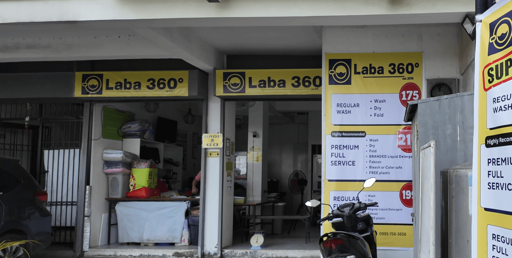 Laba 360 Shop Front Store Storefront in Bacoor
